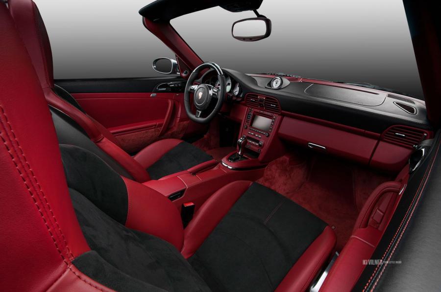  Porsche 911 Turbo Cabriolet by Vilner 2014 года  (фото 2 из 9)